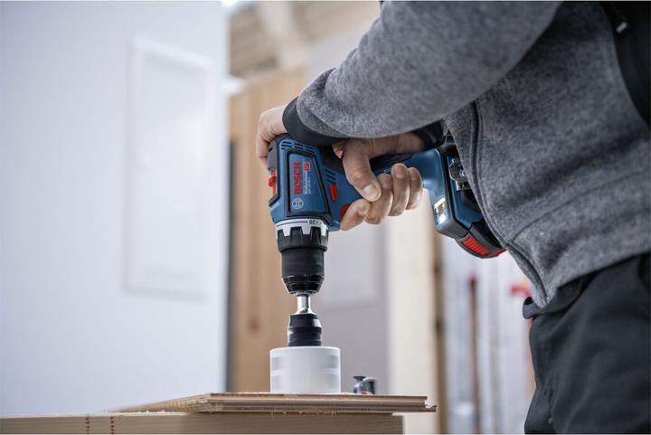 Actual product image Bosch Professional GSR 18V-90 C cordless drill/driver (2x4.0Ah ProCore, GAL 18V-40, L) (Rechargeable battery operated)