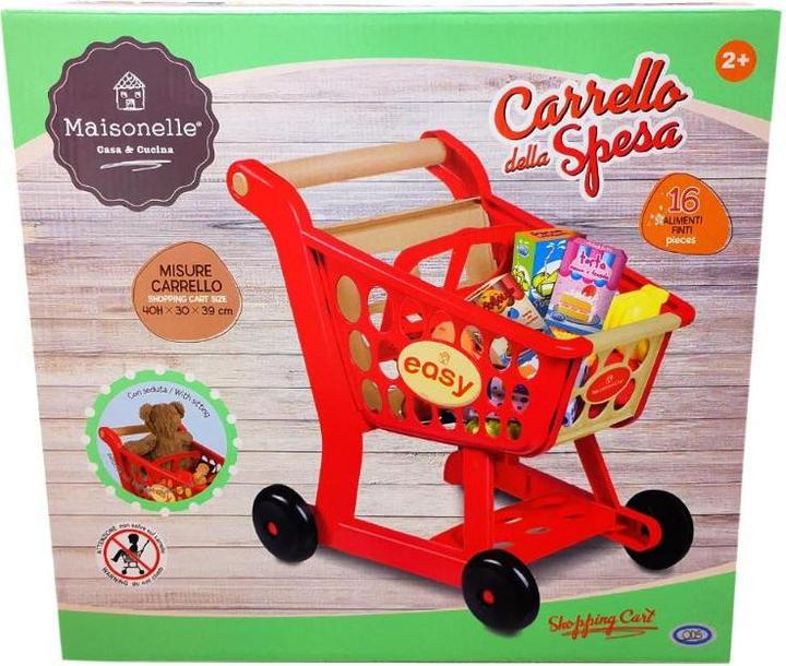 ODS Maisonelle - Shopping trolley with 16 accessories measuring 40*30*39 cm