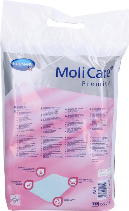Actual product image MoliCare Premium Bed Mat Textile 7 85x90cm (1 x, XL)