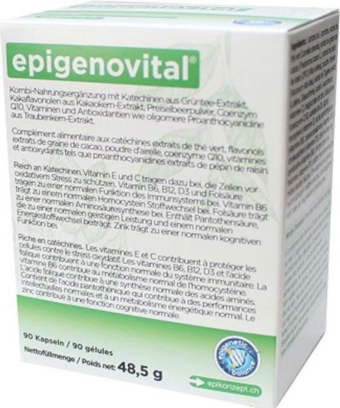 Actual product image Epigenovital more swing fit and active 90 caps (90 Piece, Capsules, 86 g)