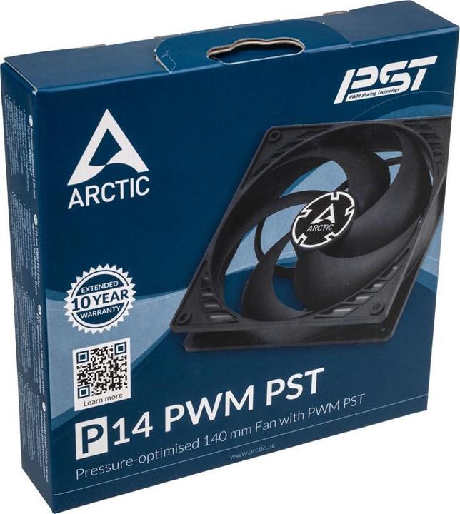 Productafbeelding Arctic P14 PWM PST zwart (140 mm, 1 x)