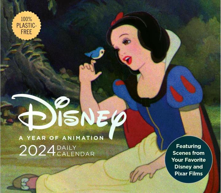 Produktbild Literatur diverse Kalender Disney a Year of Animation 2024 (15 x 12.5 cm, Kein Einband, Englisch)