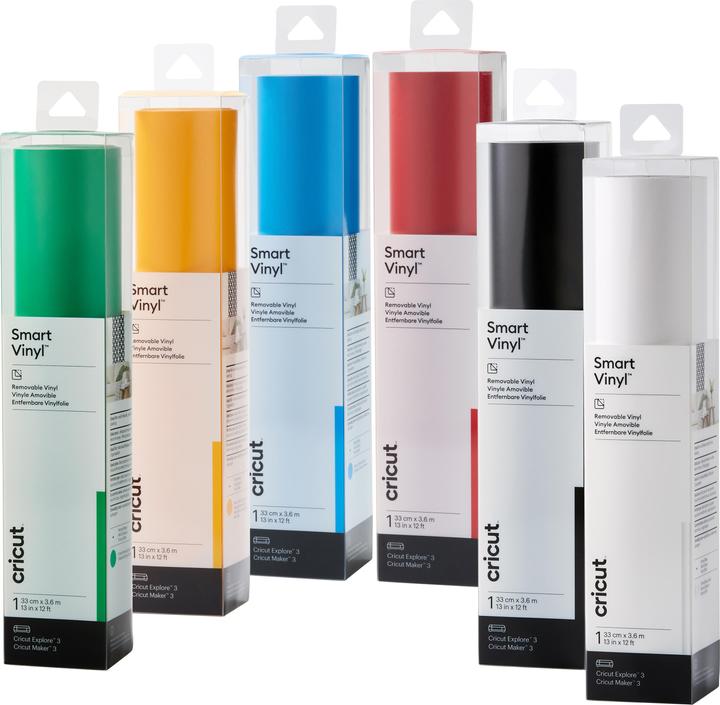 Productafbeelding Cricut Vinylfolie Slim verwijderbaar 33 x 366 cm, 1 stuk, Rood (1 x)