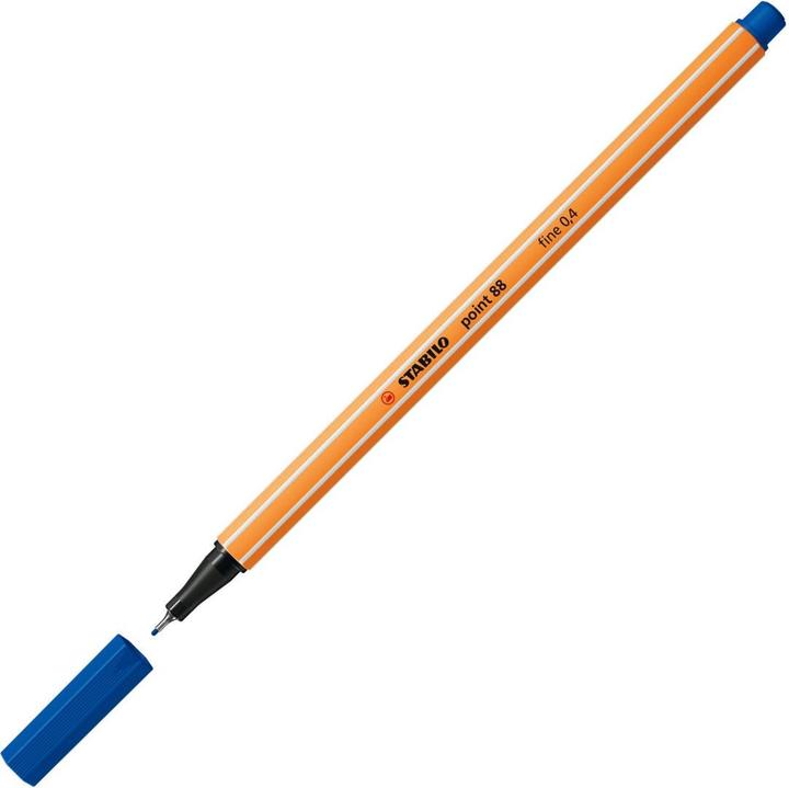 Produktbild STABILO Fineliner Point 88 (Blau, 3 x)