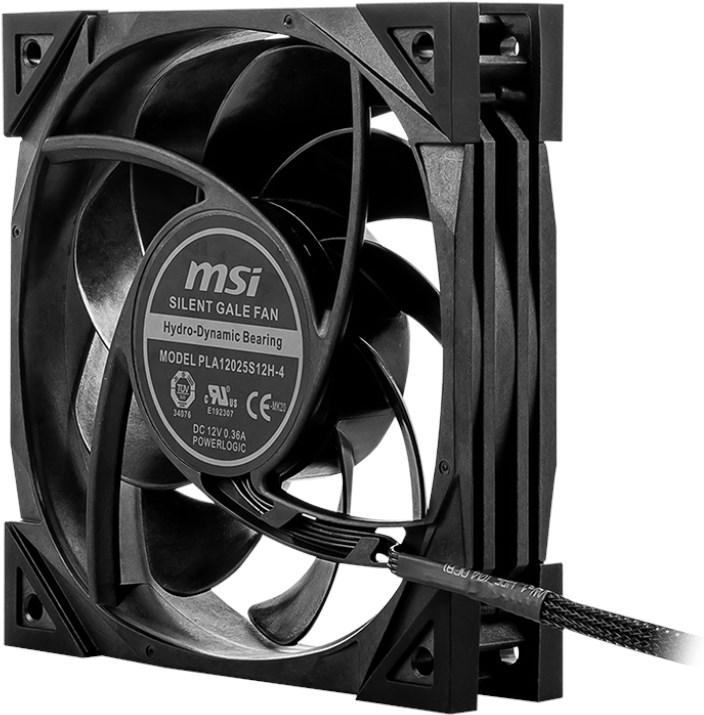 Actual product image MSI MEG Silent Gale P12 (120 mm, 1 x)