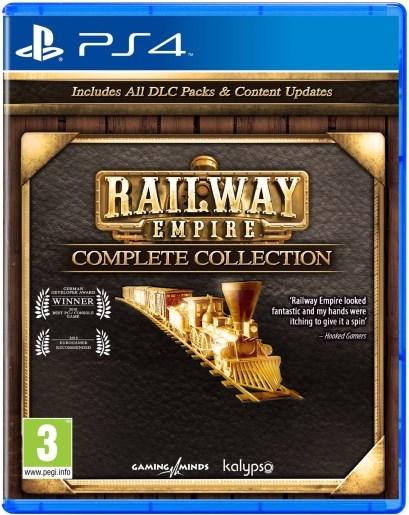 Immagine prodotto Collezione completa di Railway Empire (PS4, Multilingue)