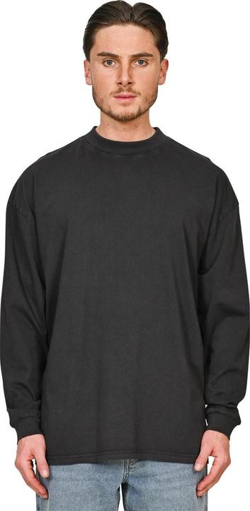 Immagine prodotto Casual Classics Maglietta Oversize Lavaggio acido Scollo Allungato Manica Lunga Uomo (4XL)