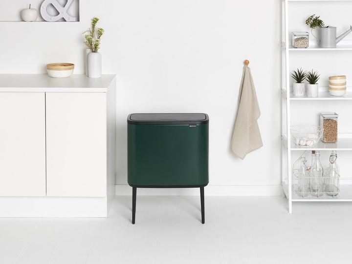 Produktbild Brabantia Mülleimer Bo Touch Bin Pine Green, 3 x 11 L (33 l)