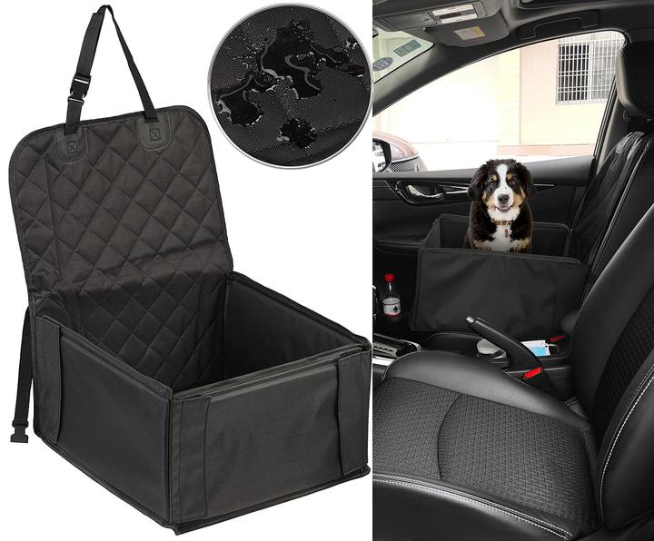 Produktbild Sweetypet Wasserdichter Hunde-Sitzkorb für Pkw-Sitz (Hund, Faltbar, Waschbar)