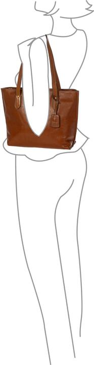 Actual product image Brics Volterra shoulder bag leather 28 cm (10 l)