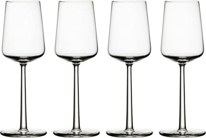 Productafbeelding Iittala Essence Wit Wijnglas Set van 4 (10 cl, 4 Bril, Witte wijnglazen)