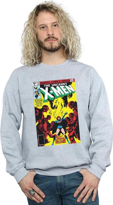 Actual product image Mens X-Men Phoenix Black Queen Sweatshirt (S)