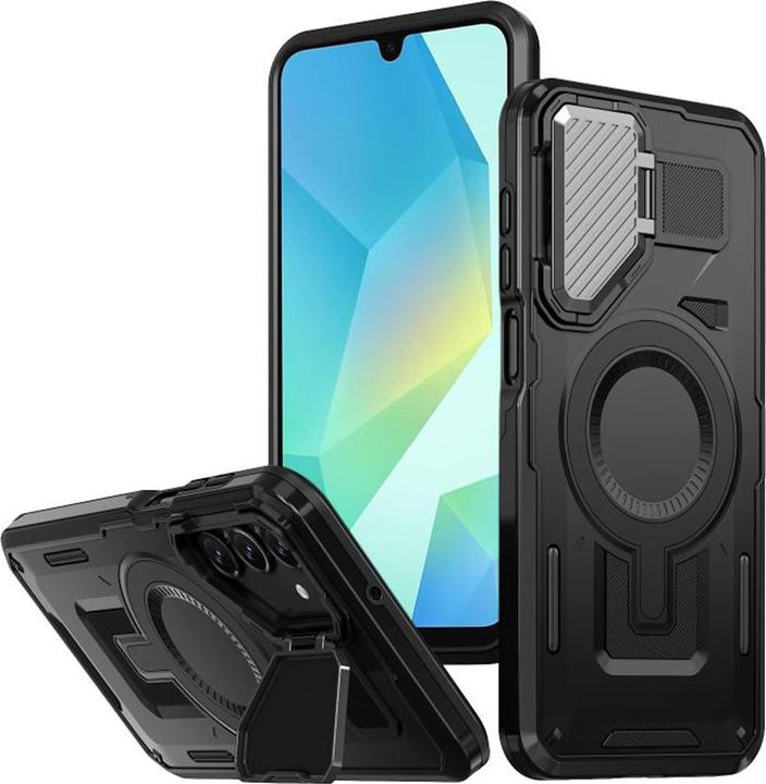 Image du produit Techsuit - CamVault MagSafe - Samsung Galaxy A16 4G / A16 5G - Black (Samsung Galaxy A16, Samsung Galaxy A16 5G)