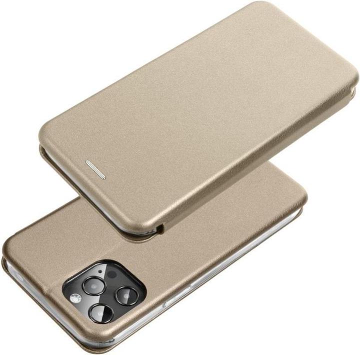 Actual product image OEM Book case ELEGANCE book case for XIAOMI Redmi Note 14 PRO 5G / 14 PRO PLUS 5G gold (Xiaomi Redmi Note 14 Pro 5G)