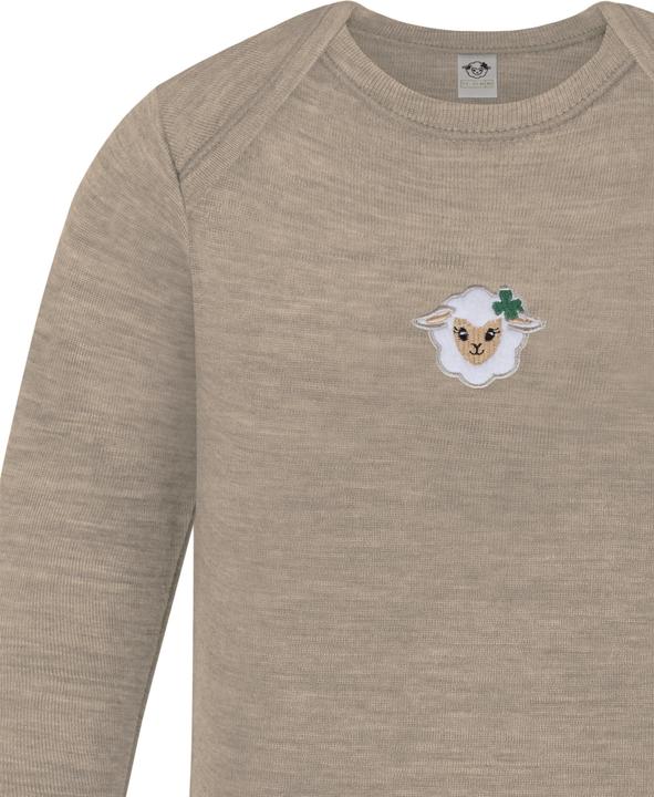 Actual product image Normani 2-pack baby merino bodysuit long sleeve "Auckland" - 9373 (74)