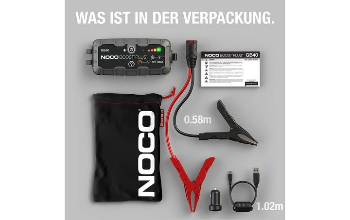 Image du produit Noco GB40 génie BOOST (1000 A, 2150 mAh)