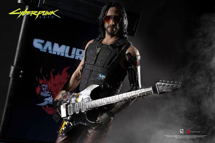 Actual product image Pure Arts Cyberpunk 2077 - Johnny Silverhand