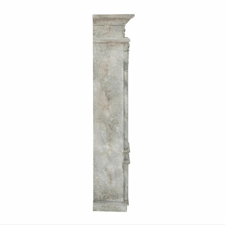 Actual product image Loberon Fireplace console Rethonvillers grey