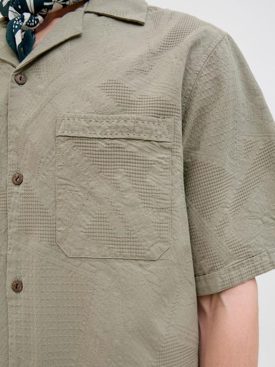 Produktbild Jack & Jones Jprbluluke Jacquard Resort S/S Shirt Ln (L)