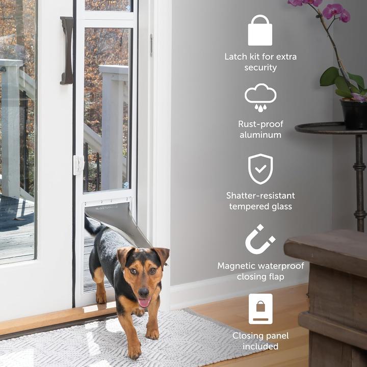 Immagine prodotto PetSafe Porta scorrevole in vetro per gli animali domestici (Gattaiola manuale)
