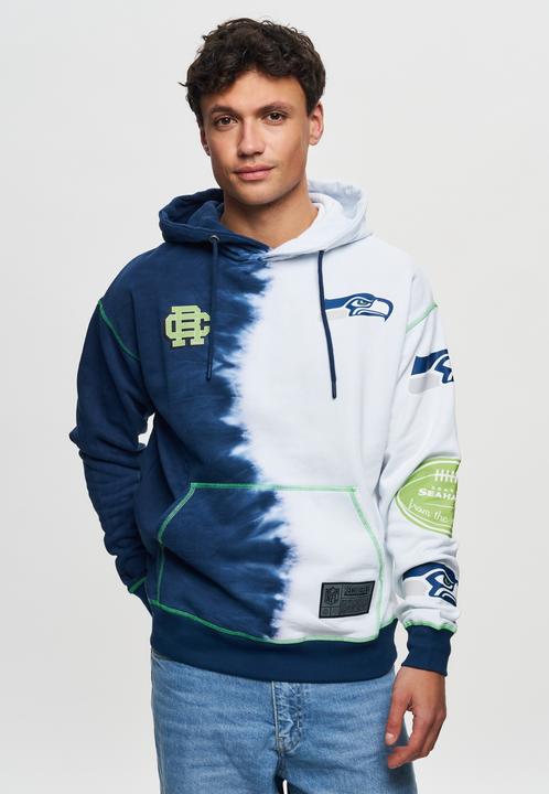 Produktbild Recovered Re:covered Fleece Hoody - INK DYE Seattle Seahawks - XL (XL)