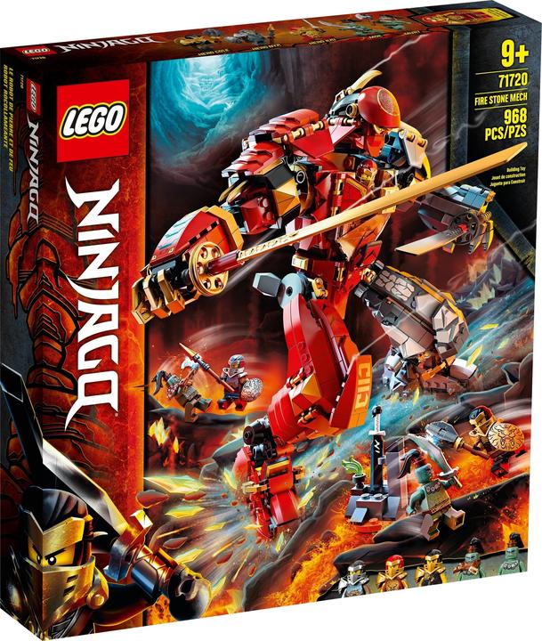 Produktbild LEGO Feuer-Stein-Mech (71720, LEGO Ninjago)