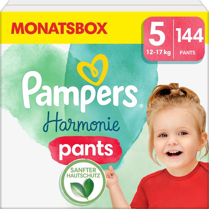 Pampers Harmonie Pants (Gr. 5, Monatsbox, 144 Stück)