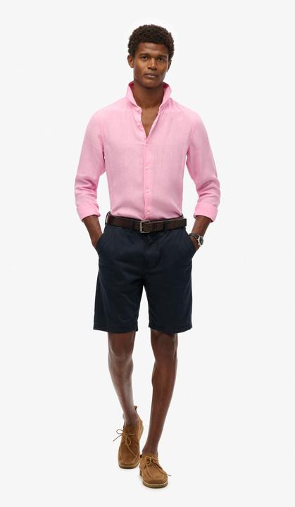 Produktbild Superdry Leinenhemd für den Urlaub mit langen Ärmeln (XL)