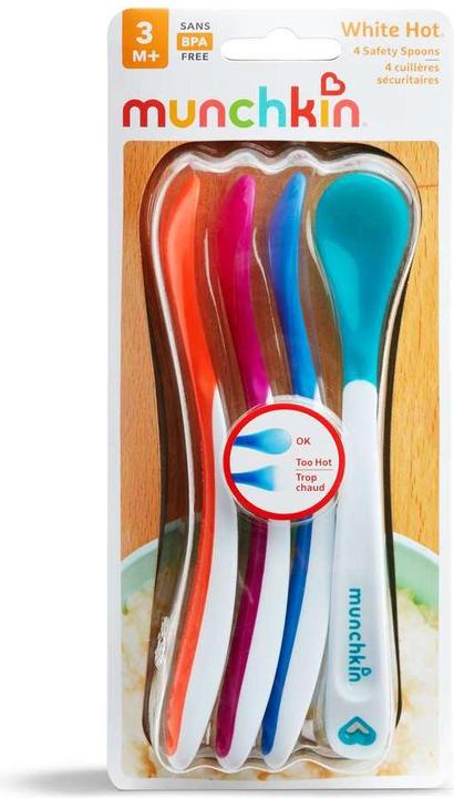 Actual product image Munchkin Safety spoon White Hot