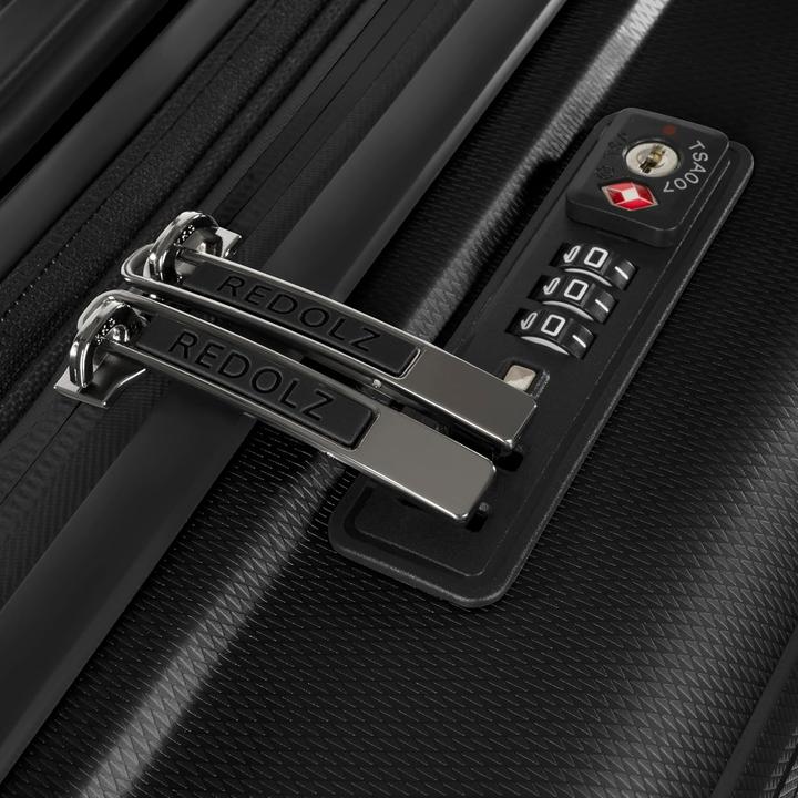 Actual product image Redolz Essentials 14 Bundle cabin trolley with stretch fold & beauty case 2 pcs. (60 l, M (50 - 90l))