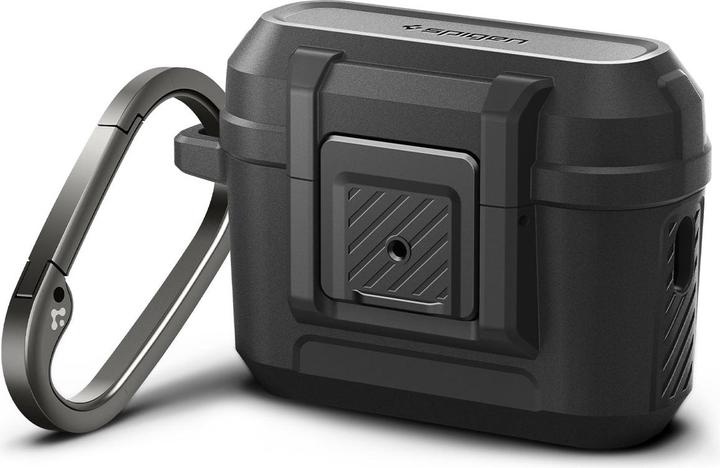 Produktbild Spigen Lock Fit Airpods Pro 1/2 Matte Black (Kopfhörer Tasche)