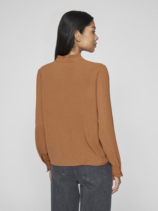 Actual product image Vila High Neck Top with Long Sleeves (40)