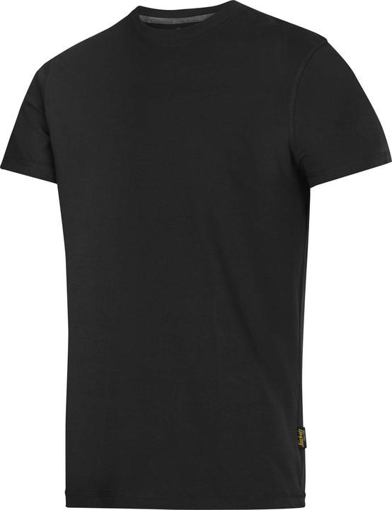 Produktbild Hultafors Snickers T-shirt str. M - sort Classic 100% bomuld - 2502 (M)