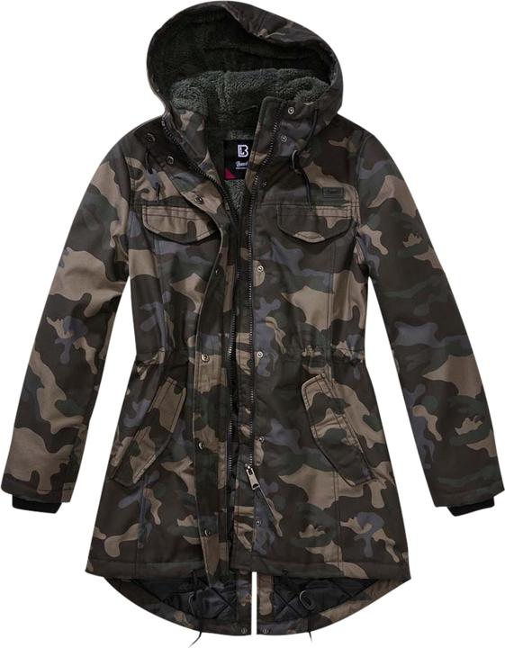 Produktbild Brandit Damen Marsh Lake Parka Grösse XL Farbe Dunkles Tarnmuster (XL)