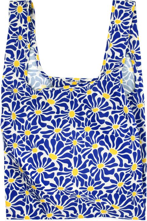 Kind Bag Medium Bag Abstract Flowers Blue