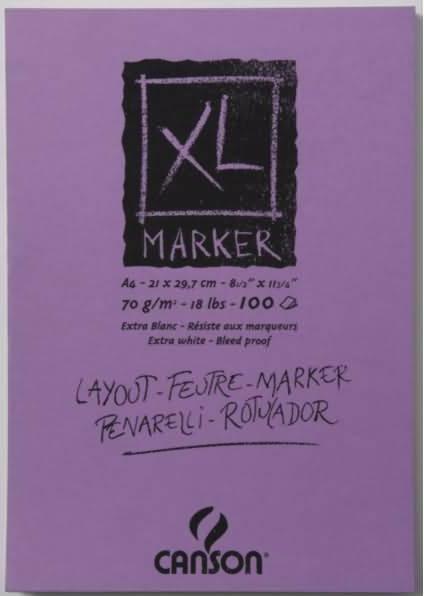 Canson Marker XL (A4, Harter Einband)