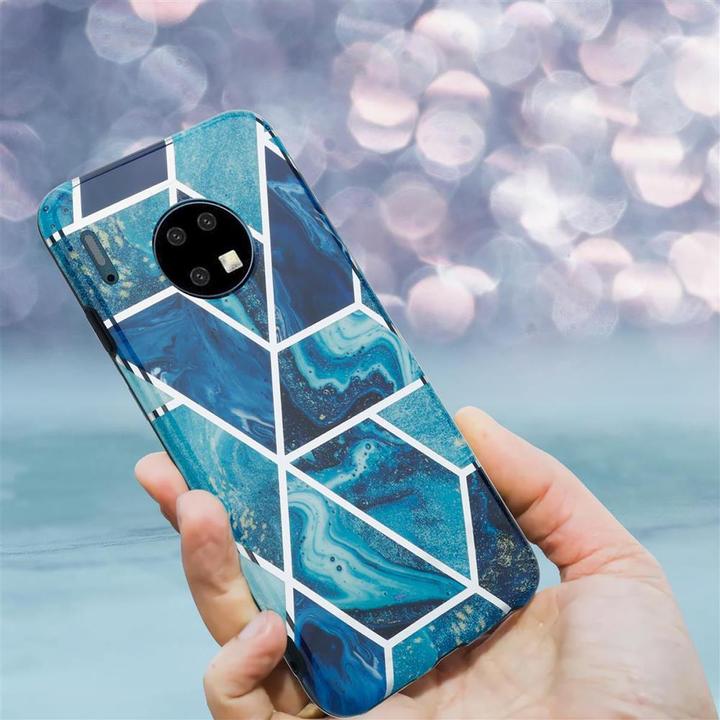 Produktbild Cadorabo IMD TPU Bunter Marmor Cover (Huawei Mate 30)