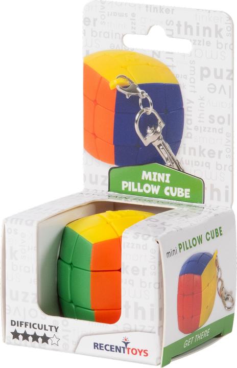 Produktbild Recent Toys Mini Feliks Pillow, d/f ab 9 Jahren, 1 Spieler, mit Schlüsselanhänger (3 x 3)