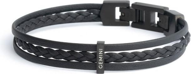 Immagine prodotto Gemini Ter Black XS-S (Nappa, Acciaio inox nero)