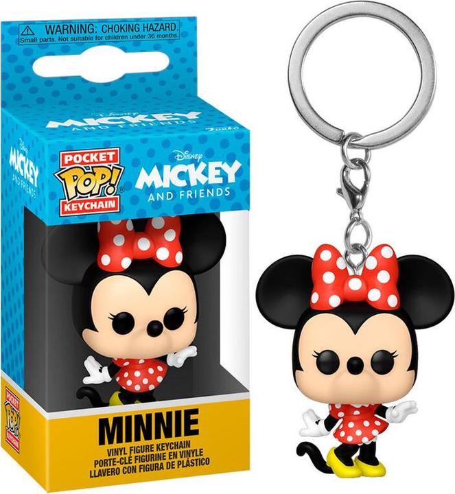 Actual product image Funko Portachiavi POP! Disney Mickey and Friends : Minnie