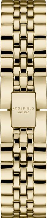 Actual product image Rosefield The Mini Boxy White Sunray Gold (Analogue wristwatch, 22 mm)
