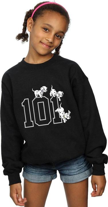 Image du produit 101 Dalmatians Filles Puppies Cotton Sweatshirt (128)