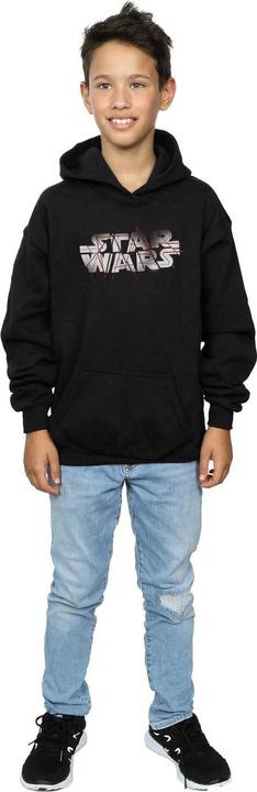 Produktbild Star Wars The Last Jedi Spray Logo Kapuzenpullover Jungen (152, 158)