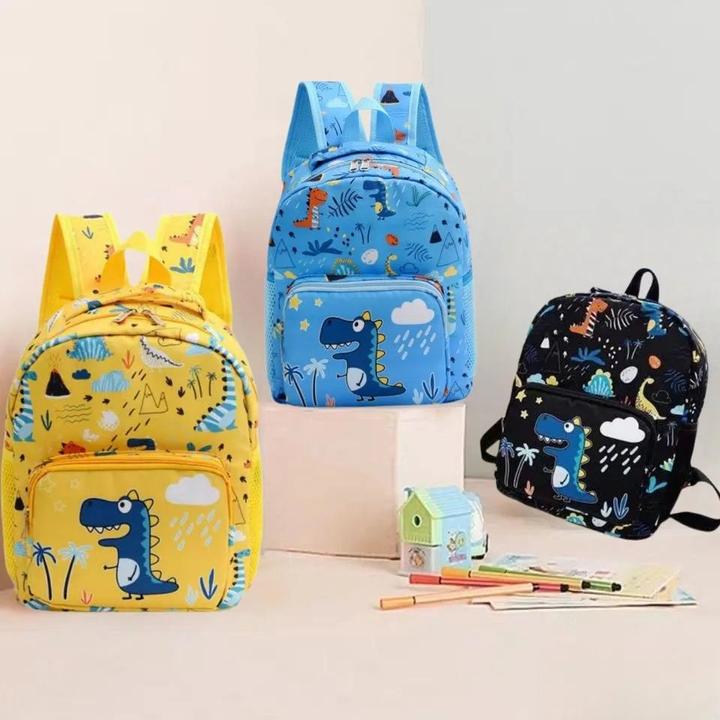 Produktbild Only-Bags.Store Leichter Dinosaurier Print Schulrucksack Vorschule