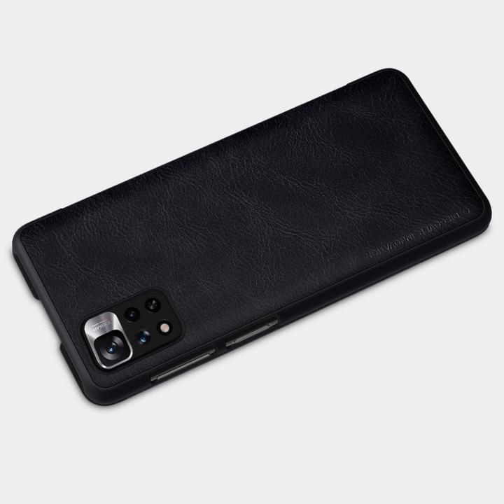 Image du produit Nillkin Qin Housse Etui Pour Xiaomi Redmi Note 11 Pro+ (Chine) / Redmi Note 11 Pro (Chine) / Mi11i Hyp (Xiaomi Redmi Note 11 Pro+ 5G)