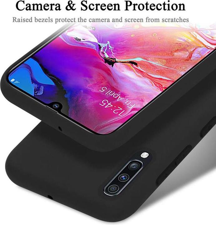 Produktbild Cadorabo TPU Liquid Silicone Case Cover (Samsung Galaxy A70S, Samsung Galaxy A70)