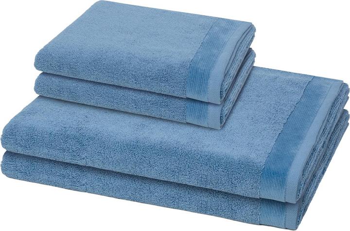 Produktbild Möve 4er Pack Premium 2 X Handtuch 2 X Duschtuch im Set (80 x 150 cm, 50 x 100 cm)