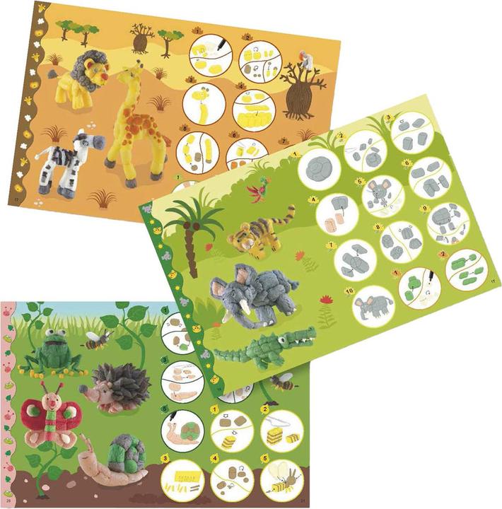 Actual product image PlayMais Boekje - ANIMALS