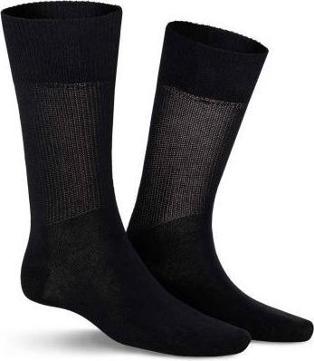 Image du produit Kunert Take Care Basic Chaussettes hommes diabétiques, couleur 007 noir, taille 39-40 (Une unité par pack, 39 - 40)