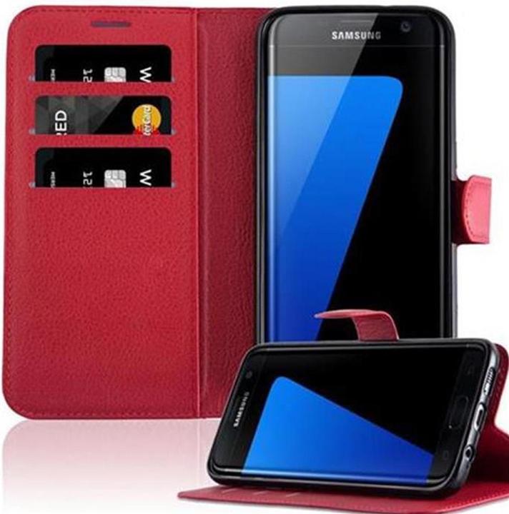 Produktbild Cadorabo Book mit Standfunktion Cover (Samsung Galaxy S7 Edge)
